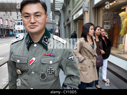 nazi in Hongkong Stock Photo