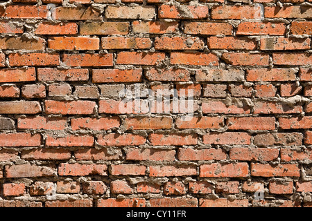Abstract closeup brick wall background Stock Photo