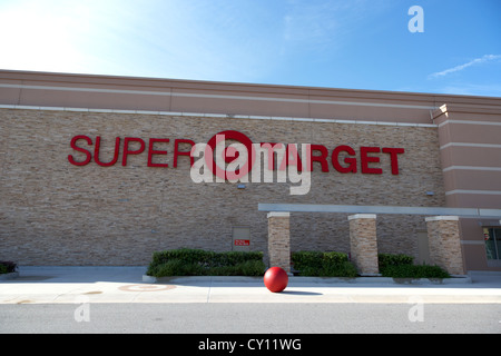 super target hypermarket in kissimmee florida usa Stock Photo
