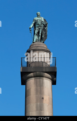 The Duke of York Column a monument to Prince Frederick, Duke of York, 2nd eldest son of King George III, The Mall, London, UK. Stock Photo