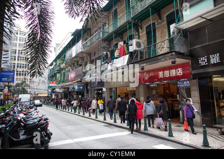 shopping in Macau, China Stock Photo