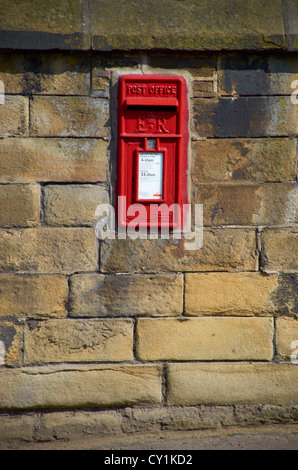 Letter box in Huddersfield. Stock Photo