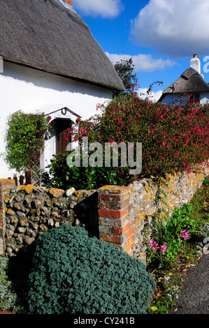 One of the oldest cottages in the village of West Wittering, (Rookwood Road) near Chichester, West Sussex, England Stock Photo