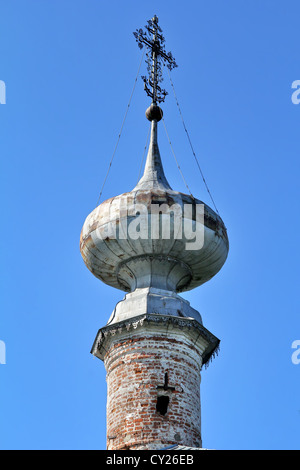 Dome of the Saint John the Baptist Church in Suzdal, Russia Stock Photo