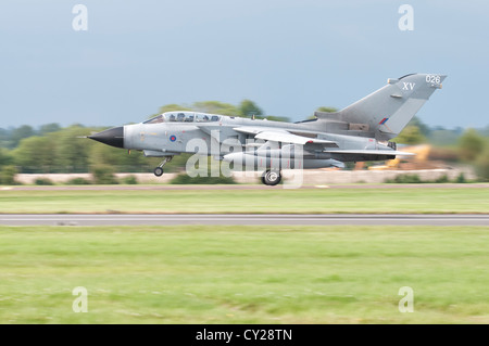 Panavia Tornado GR4A GR4 ZA461 from Royal Air Force 15 Squadron takes off  at the 2012 Royal International Air Tattoo Stock Photo