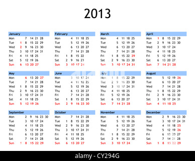 Bank holiday calendar uk Cut Out Stock Images & Pictures - Alamy