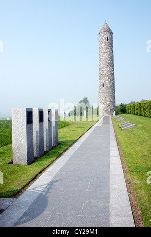 Irish Peace Park Messines, Flanders, Belgium Stock Photo