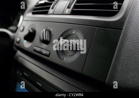Car manual switch board Stock Photo