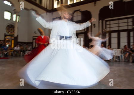 Dance of the Derwisj, istanbul Stock Photo