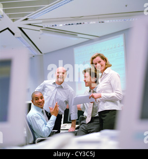 business people License free except ads and outdoor billboards Stock Photo