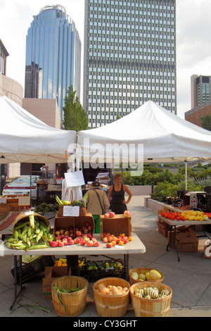 Boston Massachusetts,Boylston Street,Prudential Center Plaza II,farmers market,farmer's,111 Huntington Avenue,high rise skyscraper skyscrapers buildin Stock Photo