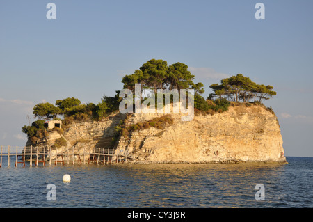 Agios Sostis Island near Laganas, Zante, Greece Stock Photo