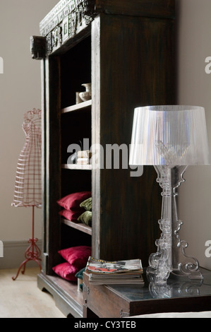 19th century Warsaw mansion block apartment Stock Photo
