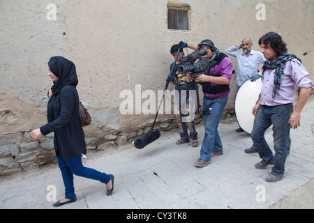 filmset in kabul for the new production: 'neighbours'. Stock Photo