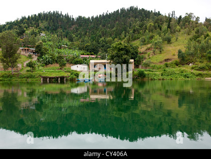 Karongi Village - Rwanda Stock Photo