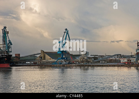 Europe, France,Brittany,Morbihan (56) ,Lorient Harbour Stock Photo