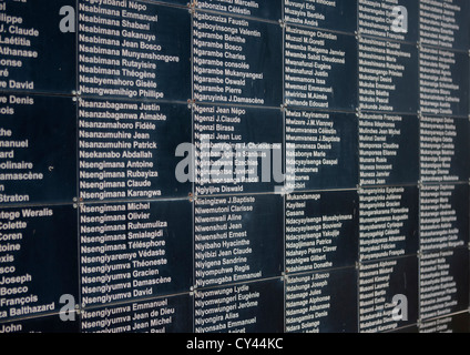 Gisozi Genocide Memorial Site In Kigali - Rwanda  Stock Photo