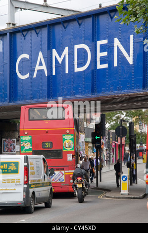 Camden Lock in London Stock Photo