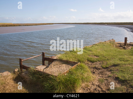 Butley creek river at Boyton, Suffolk, England Stock Photo