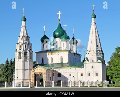 Prophet Elijah's Church in Yaroslavl, Russia Stock Photo