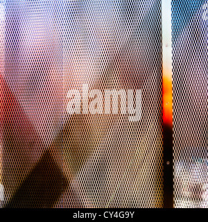 Mesh texture, studio shot Stock Photo