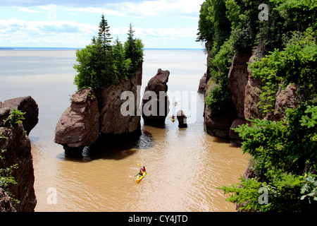 Canadá New Brunswick Costa Atlántica, Bahía de Fundy Río Chocolate