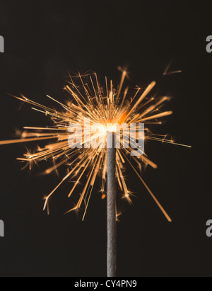 Studio shot of sparkler Stock Photo