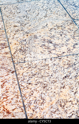 Close up of granite floor detail Stock Photo