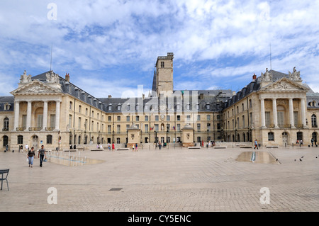 Ducal Palace, city hall, Place de la Liberation Square, Dijon, Cote d'Or, Bourgogne, Burgundy, France, Europe Stock Photo