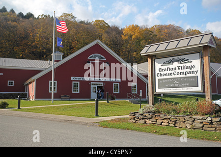 Grafton Village Cheese Company store, Brattleboro, Vermont Stock Photo