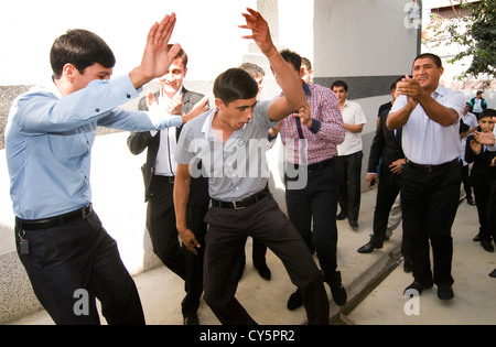 A wedding celebration in Samarkand. Stock Photo