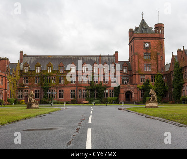 Campbell College School in Belfast, which is a boys' grammar school for boarding and day pupils Stock Photo