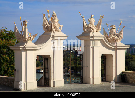 Slovakia, Bratislava, Castle, gate, Stock Photo