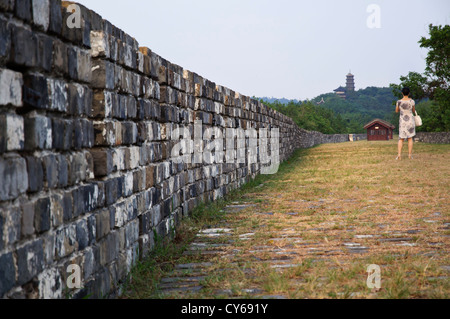 City Wall of Nanjing, Nanjing, China Stock Photo