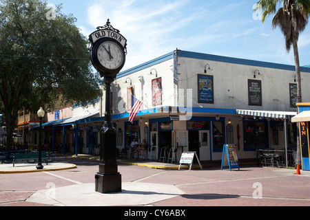 old town outdoor shopping mall kissimmee florida usa Stock Photo ...