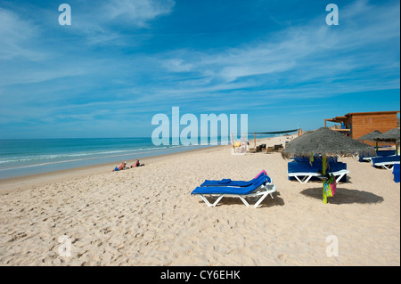 Praia da Quinta do Lago Beach, Algarve, Portugal Stock Photo