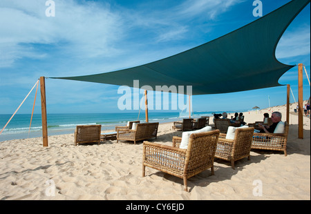 Praia da Quinta do Lago Beach, Algarve, Portugal Stock Photo