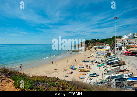 Praia dos Olhos D'Agua Beach, Algarve, Portugal Stock Photo