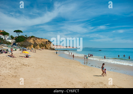 Praia dos Olhos D'Agua Beach, Algarve, Portugal Stock Photo