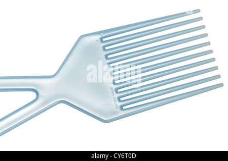 Plastic Affro Hair Comb Stock Photo