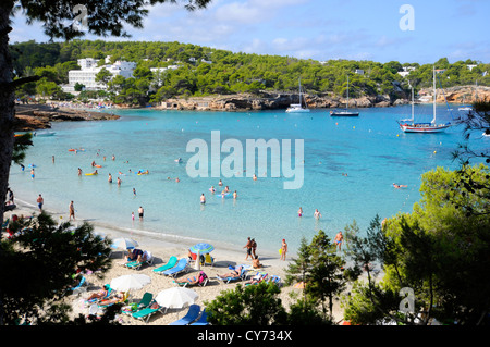 Spain, Ibiza, Cala Portinatx, beach Stock Photo: 60032513 - Alamy