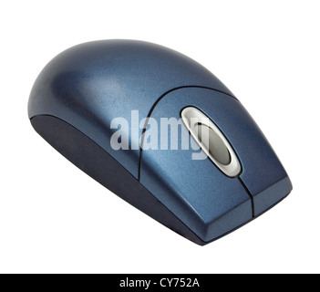 an isolated shot of a computer mouse Stock Photo