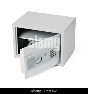 Small safe for home and office use, with digital lock. Stock Photo