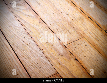 Close up of a old parquet floor as a background Stock Photo