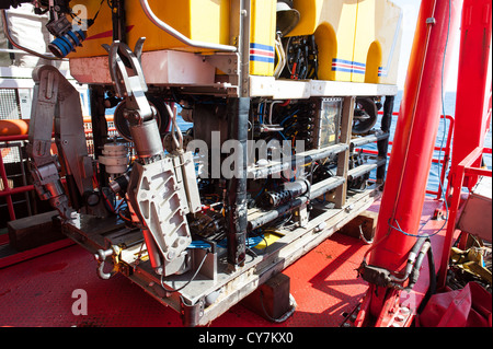 ROV, remotely Operated Vehicle Stock Photo