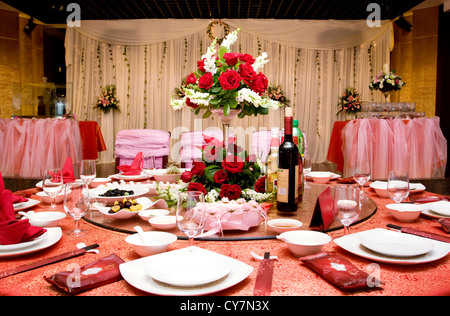 Wedding Banquet Stock Photo
