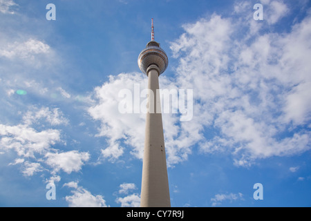 Fernsehturm. The television tower, Berlin, Germany. Stock Photo