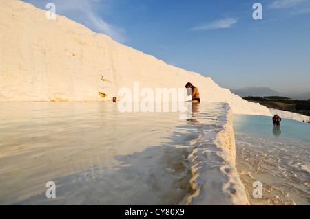 Pamukkale,Turkey 2012 Stock Photo