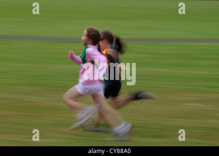 School sports race Stock Photo