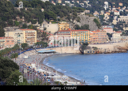 The Promenade des Anglais in Nice Stock Photo